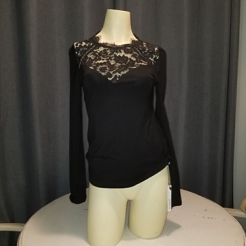 NWT AMELIE BOUTIK TOP BLACK Small - Picture 5 of 16